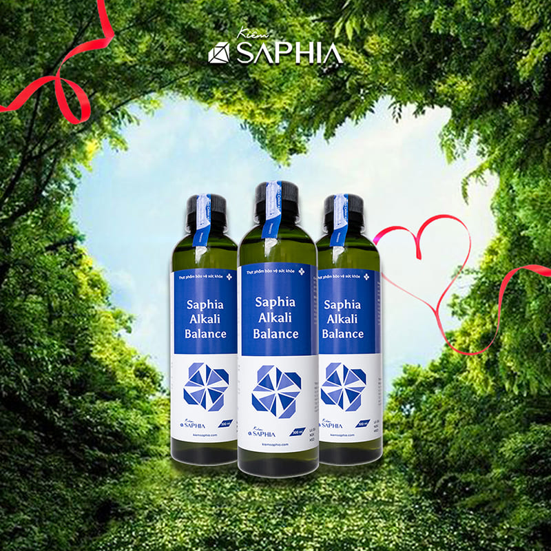 Sử dụng Kiềm Cân Bằng (Saphia Alkali Balance) có tốt không?