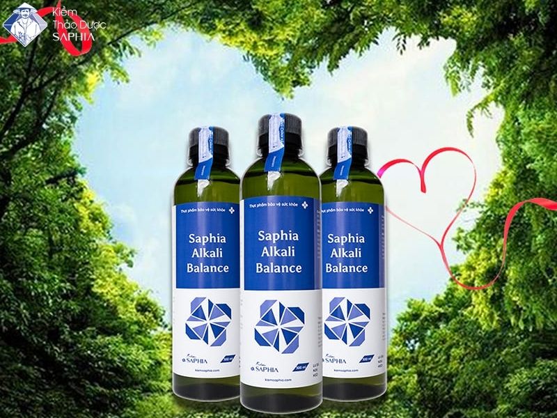 Sử dụng Kiềm Cân Bằng (Saphia Alkali Balance) có tốt không?