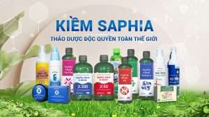 Các sản phẩm Kiềm thảo dược Saphia giúp tăng cường sức khỏe