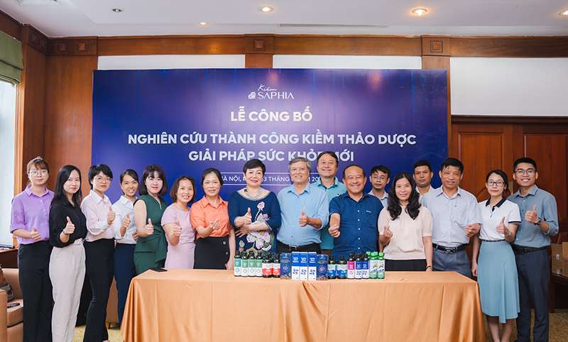 VTV đưa tin: Kiềm Saphia công bố nghiên cứu thành công Kiềm thảo dược – Giải pháp hỗ trợ sức khỏe mới