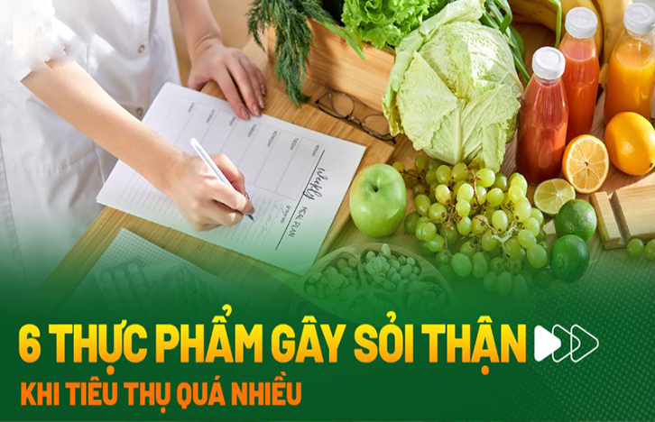 Thực phẩm tạo sỏi thận