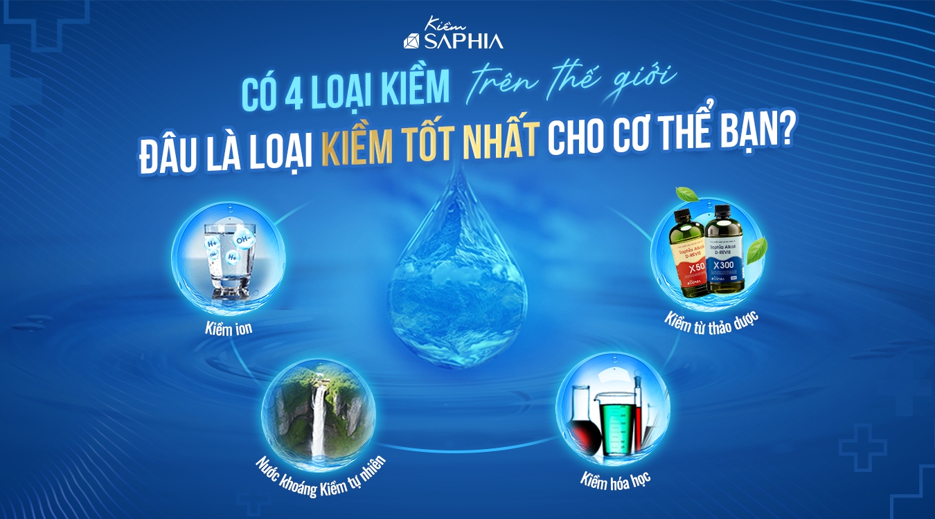 CÓ 4 LOẠI KIỀM TRÊN THẾ GIỚI – ĐÂU LÀ LOẠI KIỀM TỐT NHẤT CHO SỨC KHỎE?