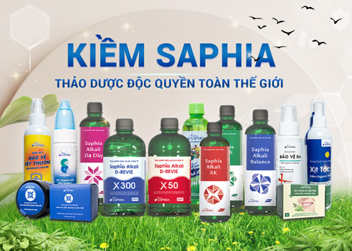 Kiềm Thảo Dược Saphia sử dụng công nghệ hoạt hóa 5.0 độc quyền