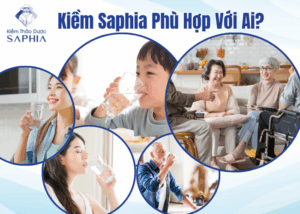Kiềm Thảo Dược Saphia là thực phẩm chức năng bổ sung - phù hợp với nhiều đối tượng