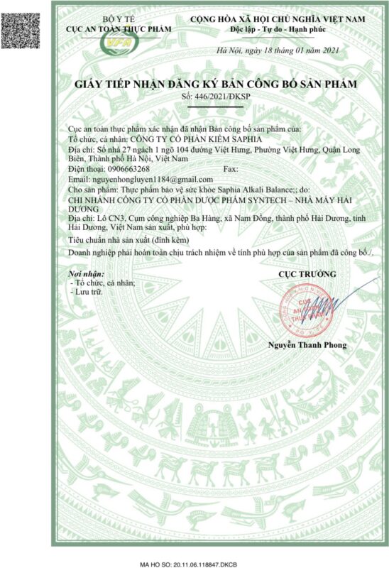 CÔng BỐ Sp KiỀm Cb
