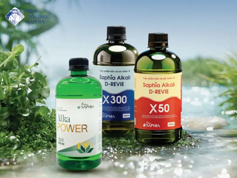 Dòng sản phẩm chuyển hóa, chăm sóc sức khỏe của Saphia