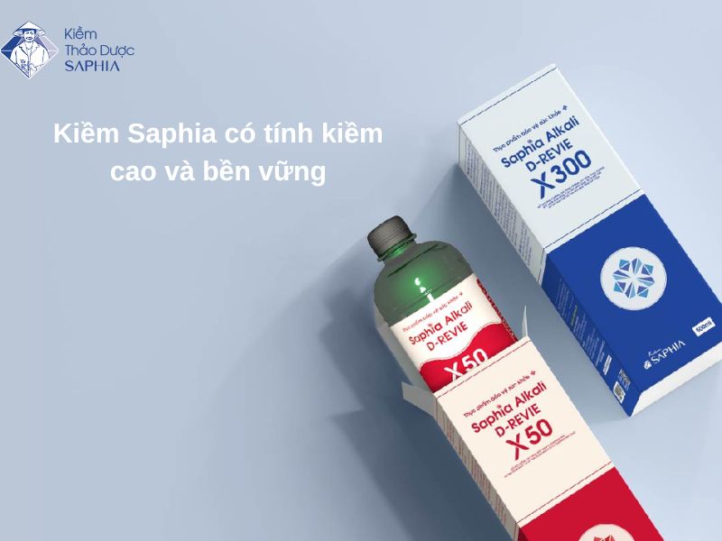 Sản phẩm có tính kiềm cao và bền vững