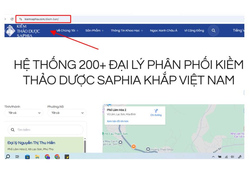 Tra cứu nhanh điểm bán sản phẩm uy tín gần bạn nhất