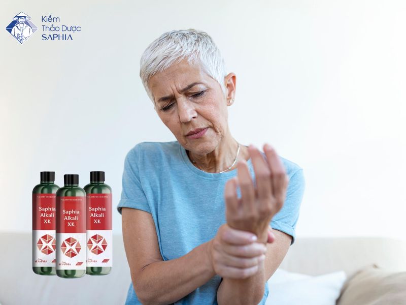 Sản phẩm Kiềm xương khớp hỗ trợ cân bằng axit uric, giảm viêm khớp
