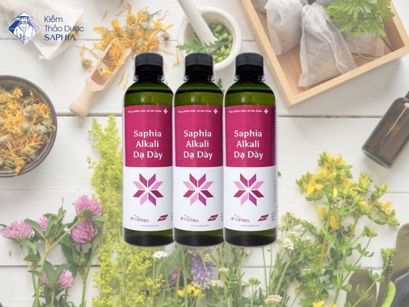 Sản phẩm Kiềm Saphia dạ dày