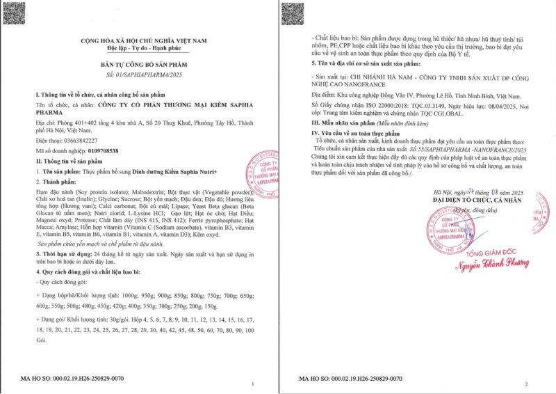 Ban Tu Cong Bo Sp Sua Nutri+ (1)