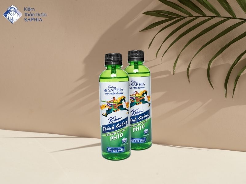 Chất liệu bình phải an toàn, không tác dụng với nước kiềm