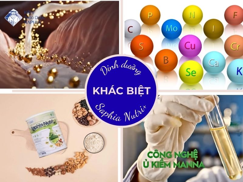 Khám phá công dụng của dinh dưỡng kiềm Saphia Nutri+
