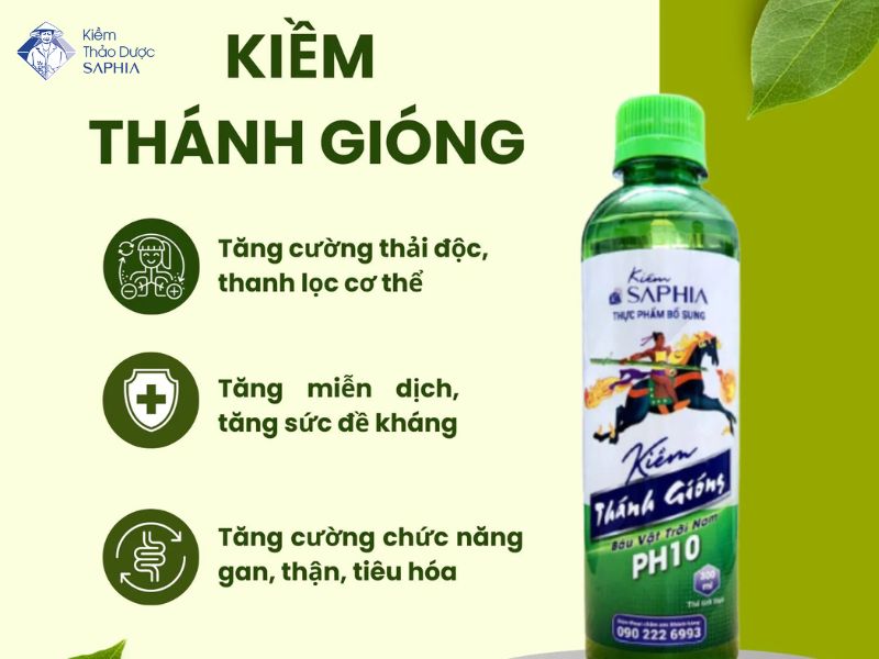 Công dụng của Kiềm Thánh Gióng: Phục hồi sức khoẻ và giải độc hiệu quả