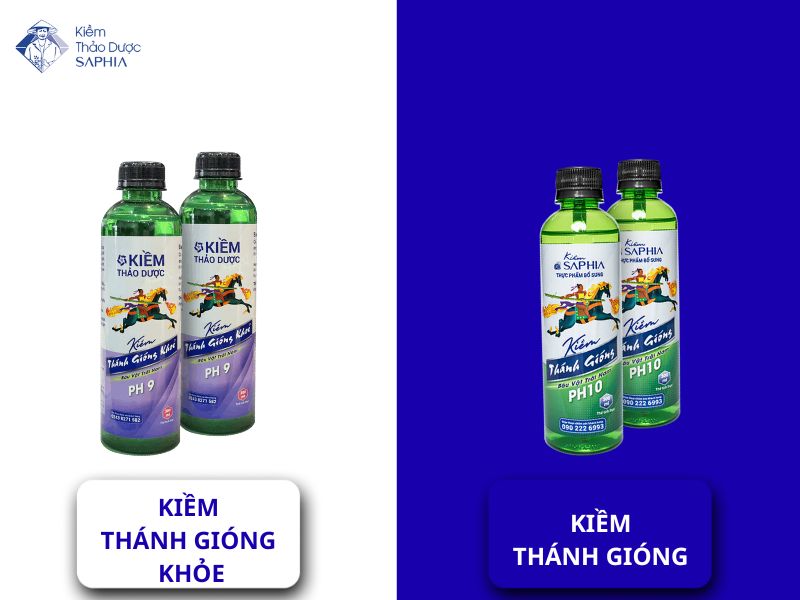 So sánh Kiềm Thánh Gióng và Kiềm Thánh Gióng Khỏe