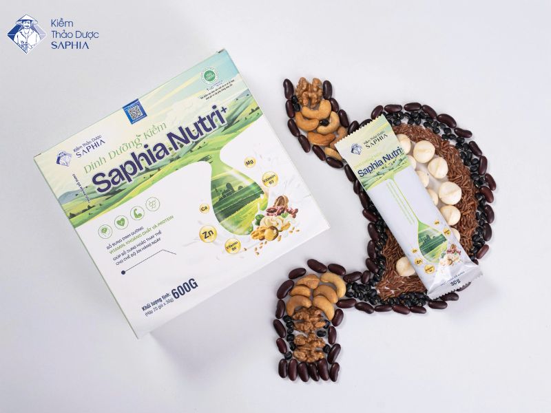 Công bố sản phẩm Dinh Dưỡng Kiềm Saphia Nutri+
