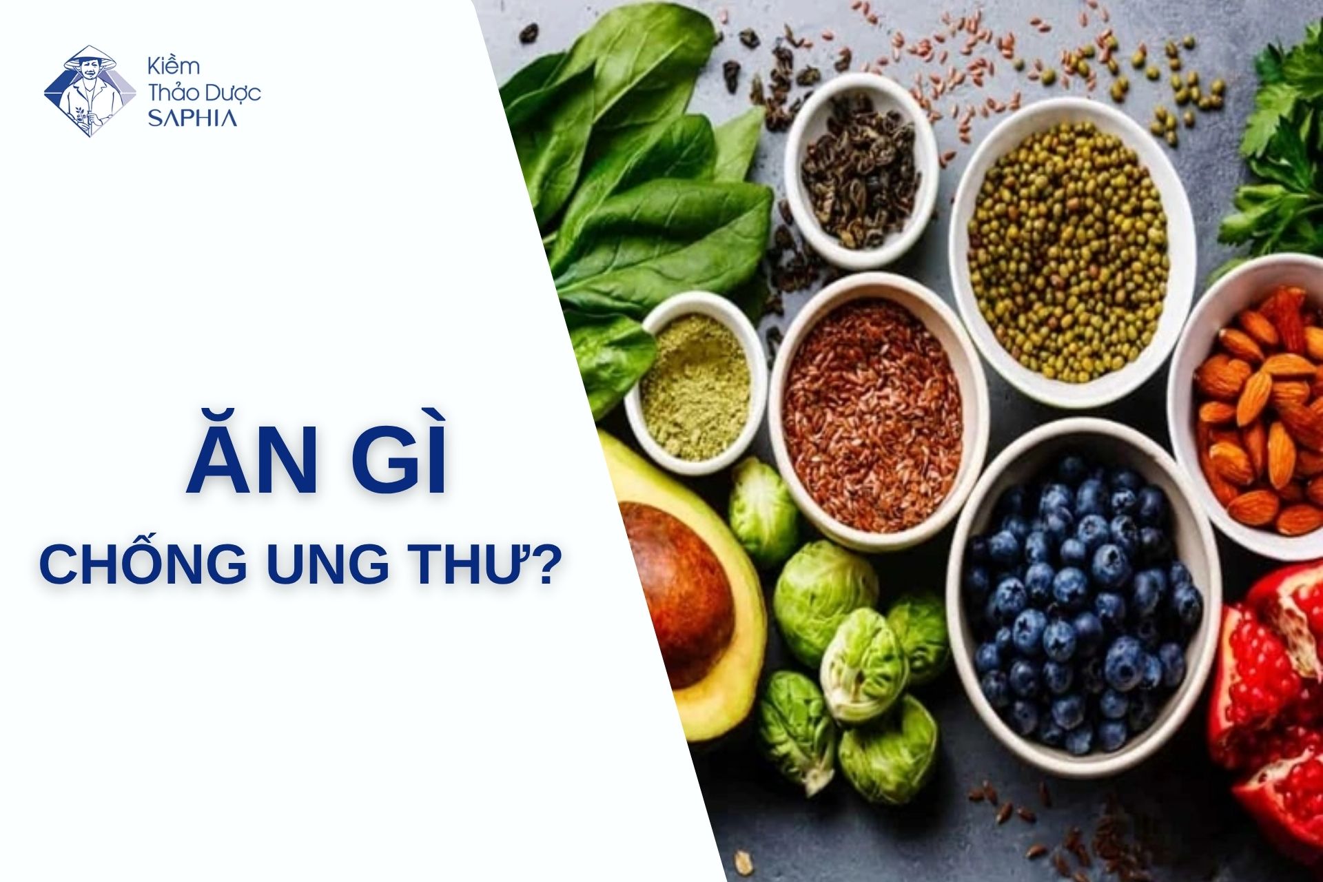 Top 20 thực phẩm hỗ trợ chống ung thư hiệu quả nên bổ sung thường xuyên
