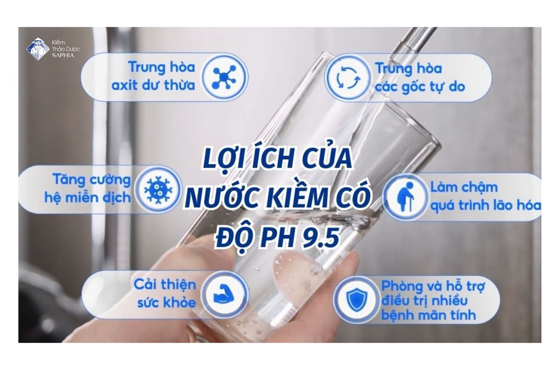 Uống nước kiềm 9.5 có tốt không? Lợi ích và hướng dẫn sử dụng an toàn